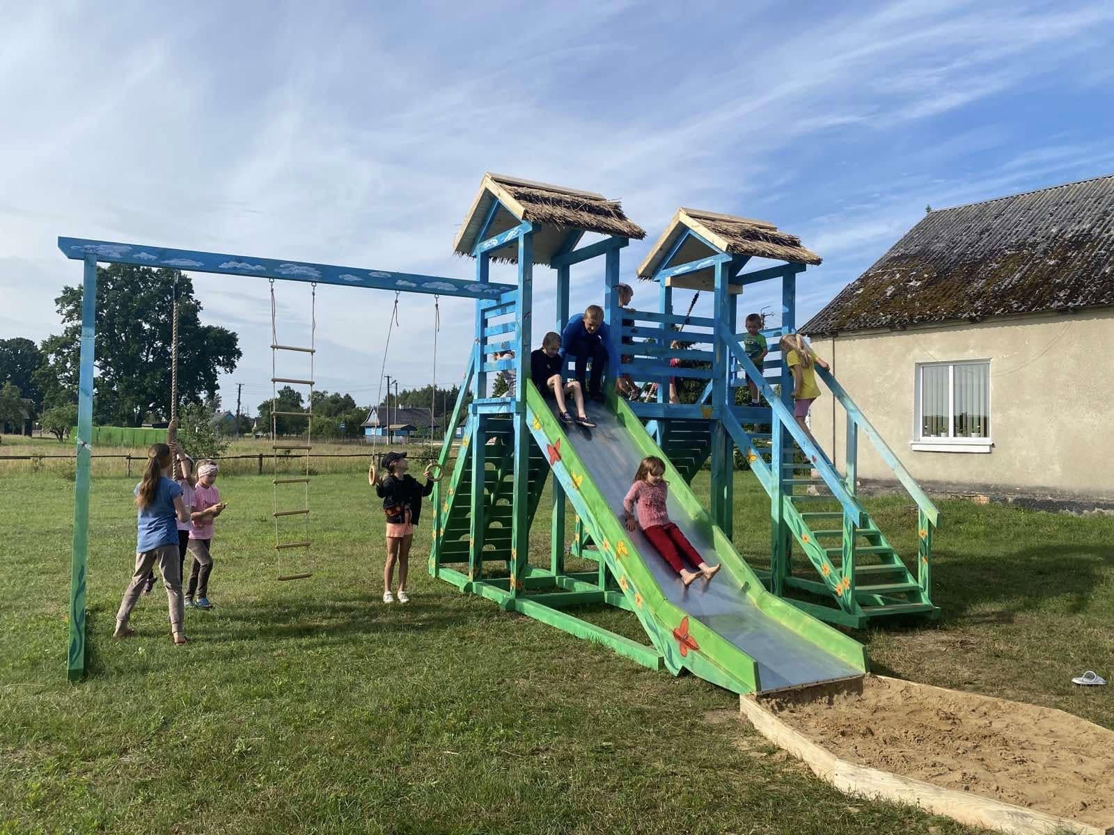 Children’s playground in Karasyn