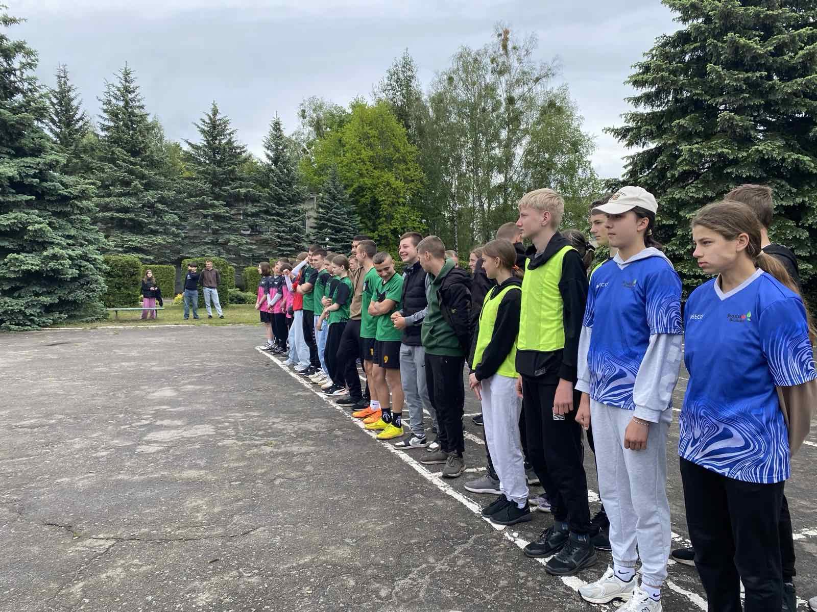 Pupils of Haluziia Gymnasium