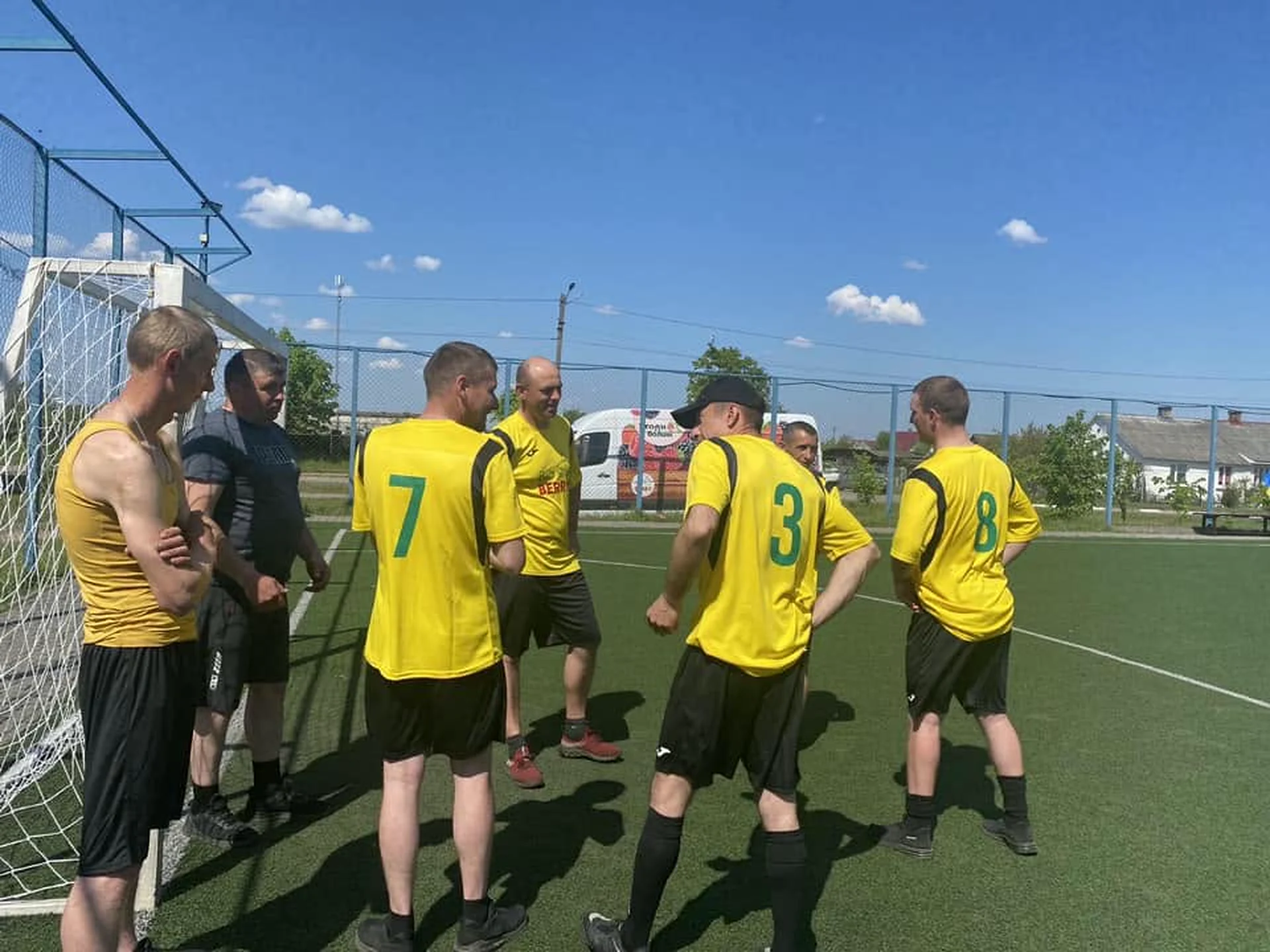 Team before the tournament match